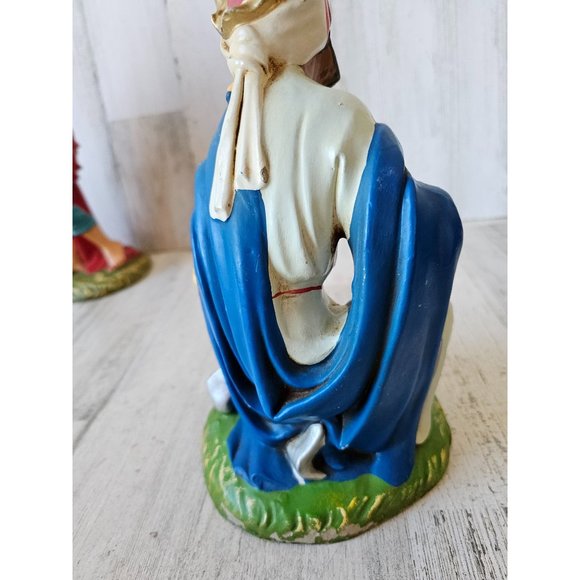 Vintage fontanini Wiseman Italy paper mache nativity myrrh incense Xmas village - Picture 5 of 9